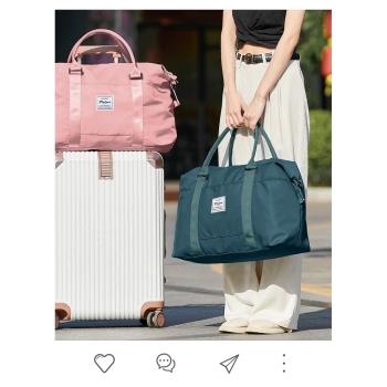 手提女士外出幹濕分離短途旅行包