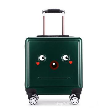 拉桿箱女男登機行李箱18寸旅行箱20寸密碼皮箱子小型輕便小號兒童