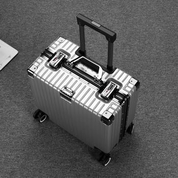 登機行李箱20寸18小型號輕便可坐人帶上飛機免托運女拉桿方形短途