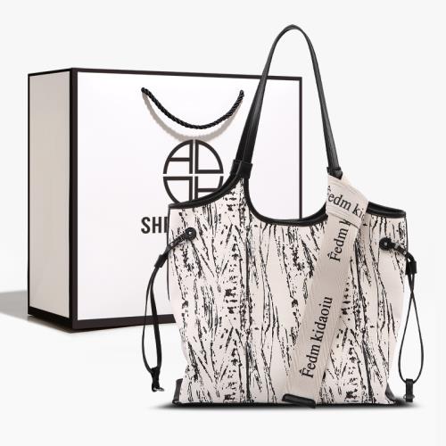 圣米洛包包女士2026新款大容量托特包女大學生通勤大包單肩手提包