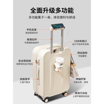 新款小型學生24寸耐用密碼行李箱