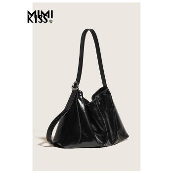 MIMIKISS簡約真皮高階感托特包