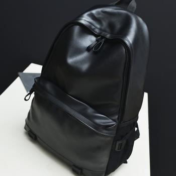 時尚潮流揹包 men women pu leather backpack school bags boys