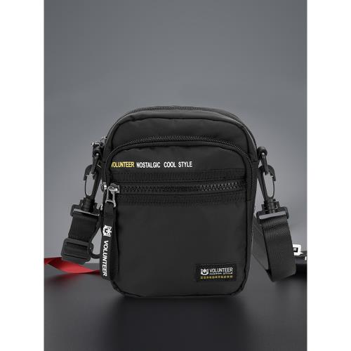 新款小斜挎包男單肩包男休閑帆布包男牛津布迷你包手機包夏季男包