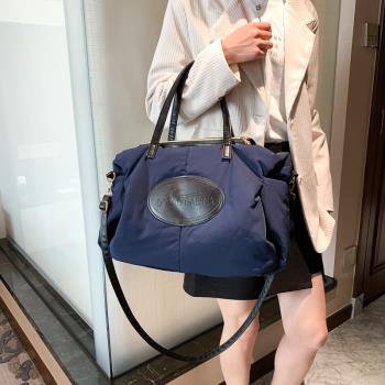 女包2022冬季新款女包韓版復古單肩包時尚太空羽絨包潮棉服包大包