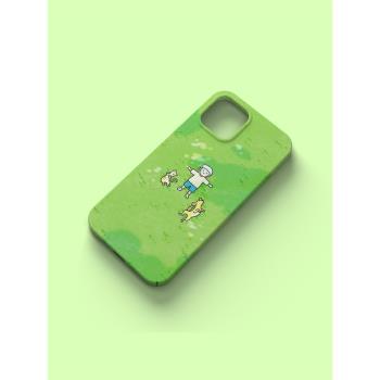 小貓小狗手機殼適用iPhone14promax蘋果15可愛13菲林12綠色16硬11華為mate60榮耀P70小米vivox90一加opporeno