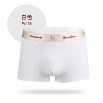 LANVIBUM 男生棉質石墨烯抗菌舒適透氣提臀平角褲