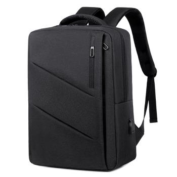 小米跨境新款雙肩包男商務休閑電腦包可印logo簡約大容量旅行
