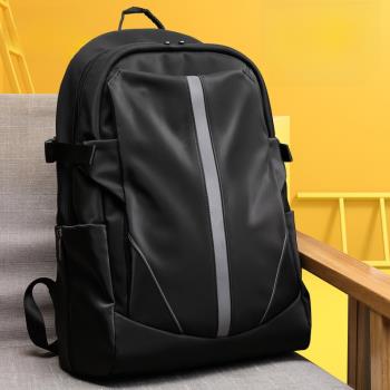 法萊阿瑪尼男士大容量旅行背包商務17寸電腦包大學生書包雙肩包男