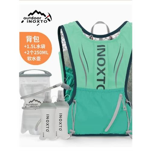 超輕馬拉松越野跑步水袋背包5L升男女通用速干雙肩登山運動騎行包
