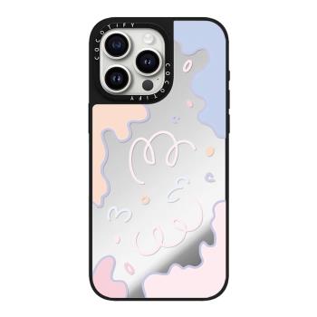 C家聯名Search Result幻彩雲朵適用iPhone15ProMax磁吸鏡面蘋果14Pro藝術家簡約保護殼13防摔16pro硬殼女