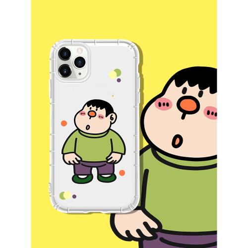 大發百貨原創設計胖虎ins同款iPhone15適用于蘋果可愛個性手機殼