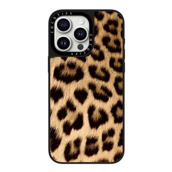 CASETi聯名韓火火同款皮毛豹紋磁吸MagSafe適用iPhone15ProMax手機殼新款蘋果14網紅12防摔plus保護套13Pro女