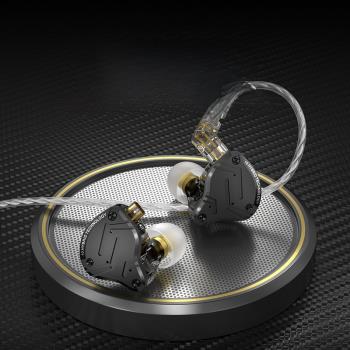 KZ ZS10 Pro X一圈四鐵HiFi耳機圈鐵入耳式游戲運動音樂可變藍牙