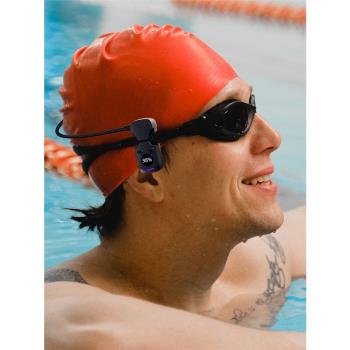 骨傳導無線藍牙耳機游泳運動頭戴式潛水下專用防水MP3音樂播放器