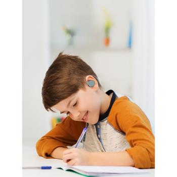 大峽谷兒童專用學習耳機有線帶麥超薄舒適掛耳式學生上網課耳機
