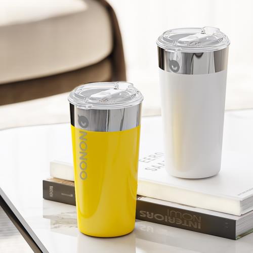 NONOO保溫杯咖啡杯便攜男女學生316不銹鋼車載隨手水杯辦公室杯子