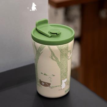 Moomin姆明保溫杯亞美咖啡杯不銹鋼保冷杯隨手杯保溫車載杯zicco