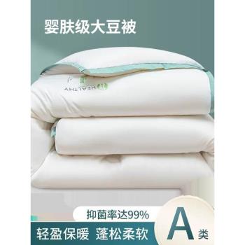 大豆纖維加厚保暖四季通用被子