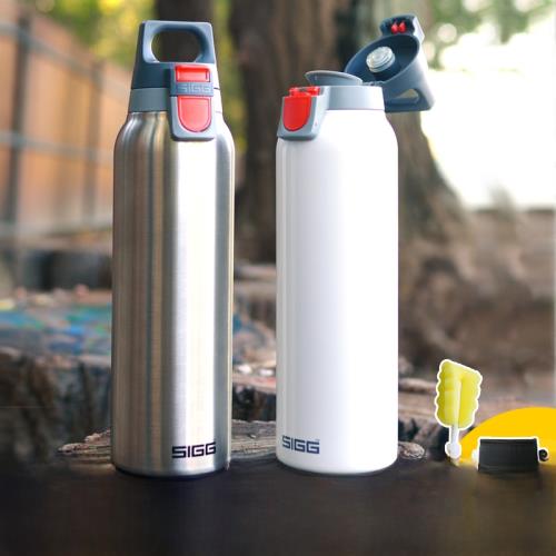 瑞士SIGG\希格保溫杯男泡茶女便攜隨行杯子不銹鋼文藝學生運動杯