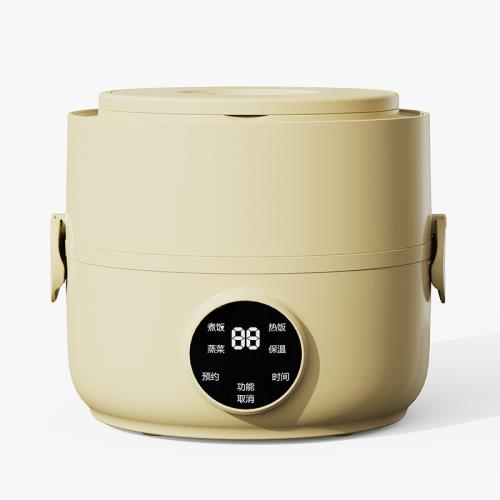 110V伏電熱飯盒出口小家電上班族保溫蒸菜煮飯加熱飯盒智能電飯煲