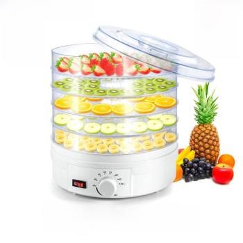 聚美優物蔬菜干果機食物脫水機家用110V水果烘干機寵物食品熱風干