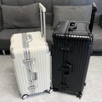Rimow日默a瓦超大容量行李箱結實耐用加厚鋁框款密碼拉桿箱旅行箱