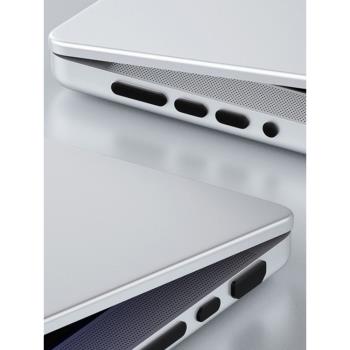 適用于蘋果MacBook pro 14 16寸 Air 15 13 寸筆記本防塵塞蓋子耳機孔接口塞SD卡槽塞M1 M2端口塞子硅膠軟塞