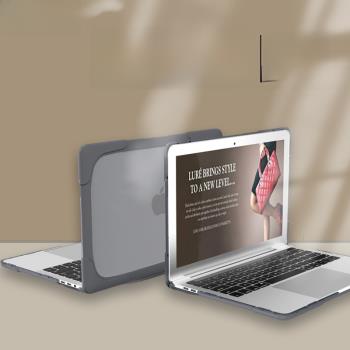 歐格仕適用蘋果筆記本電腦保護套13.3英寸MacBookPro磨砂超薄透明14防摔M3全包邊新款16帶支架散熱2021外殼M1