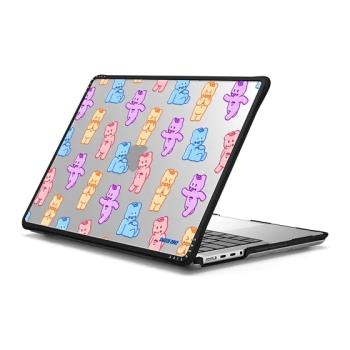 開心小熊 Casetify 電腦保護殼保護套防摔蘋果適用 MacBook Pro/Air/13/13.6/14/15/16