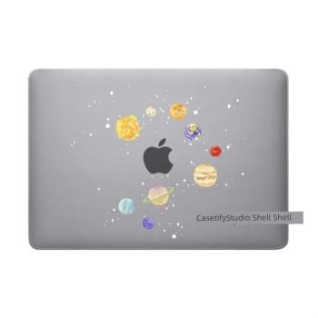 燦爛太陽系宇宙星球 Casetify 電腦殼適用 MacBook Pro/Air/13/14