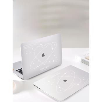V-SION透彩殼適用于蘋果macbookpro保護殼2024款14寸macbook套air13筆記本mac電腦輕薄13寸透明保護套