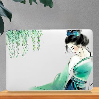 2024清新女款適用蘋果筆記本macbookair保護套macbookpro保護殼13.6英寸M3電腦包15散熱m2配件m1貼紙14專用16