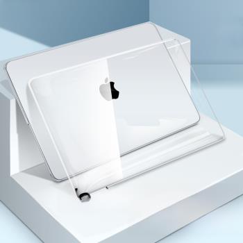 蘋果macbookair保護殼13.6寸水晶高透A2337筆記本電腦mac保護套air13.3防摔全包A1932超薄A2179透明11.6外殼