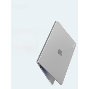 ZIKE 14英寸M1筆記本電腦保護殼適用于蘋果MacBookPro防護型透明水晶殼套裝耐磨防刮機身套 磨砂殼（透明）