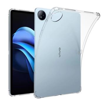適用2024新款vivo Pad3 Pro平板保護套13寸全包氣囊防摔軟殼TPU軟膠素材殼 12.1全包軟殼vivopadair11.5外殼