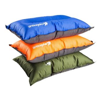 夏諾多吉戶外自動充氣枕頭午休枕 便攜式旅行枕可當坐墊靠背枕