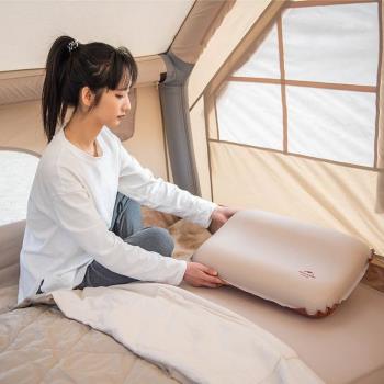 Naturehike挪客戶外自動海綿充氣枕頭旅行枕便攜露營帳篷氣墊枕頭