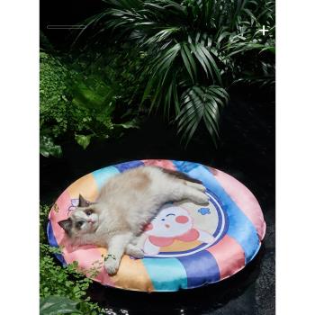 寵物冰墊夏天貓咪墊子睡墊地墊小狗狗睡覺用夏季降溫涼席