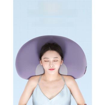熱敷頸椎枕頭助睡眠富貴包護頸枕矯正修復睡覺專用充氣枕頭可加熱