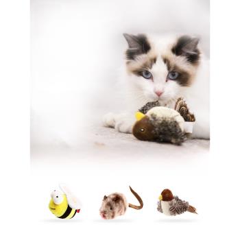 貴為GiGwi貓玩具狗狗玩具小鳥玩具炫律獵物發聲幼貓玩具貓咪玩具