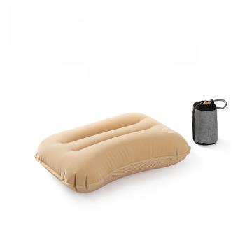 Naturehike挪客TPU植絨充氣枕頭戶外便攜式旅行枕露營氣墊飛機枕