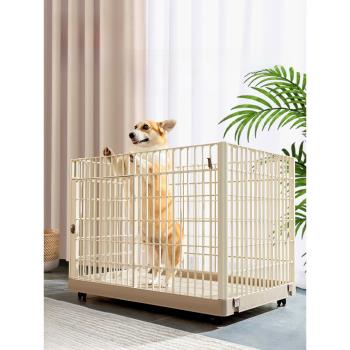 日本愛麗絲狗籠子泰迪比熊法鬥中小型犬愛麗思寵物室內貓籠帶廁所