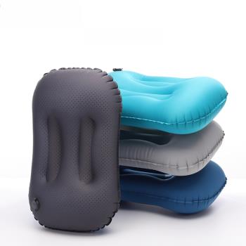 tpu多款自動氣嘴便捷野營戶外旅行旅游靠枕抱枕充氣枕u型枕頭