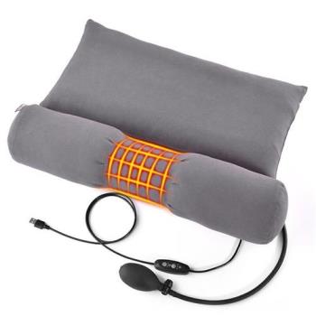 木丁丁頸椎枕頭熱敷蕎麥護頸枕床上睡眠枕牽引枕氣囊充氣枕頭家!