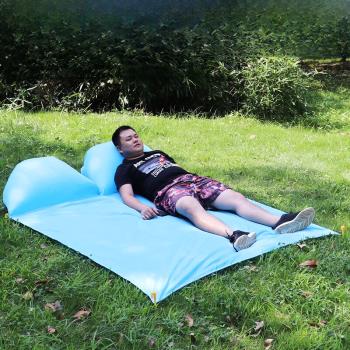 新款戶外防潮墊便攜帶充氣枕頭野餐墊沙發床墊郊游草地墊沙灘墊子