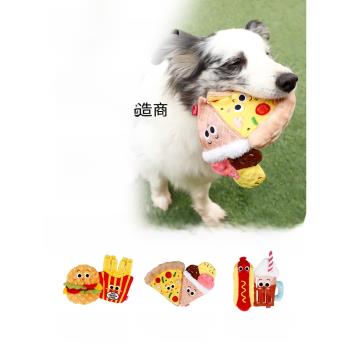 QZee GiGwi貴為狗狗玩具磨牙耐咬響紙發聲嗅聞藏食小型犬寵物玩具