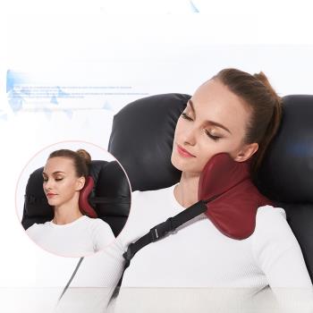 HOTUU型枕充氣枕飛機枕頭旅行充氣護頸枕午睡U形枕頭旅游三寶戶