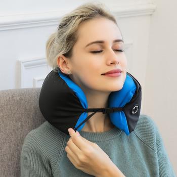 HOTUOMNIPILLOW功能u型枕旅行枕隔臟枕記憶棉充氣枕新品