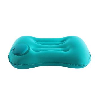 新款戶外充氣枕旅行腰枕睡覺U型枕護頸枕便攜式按壓露營枕頭飛機